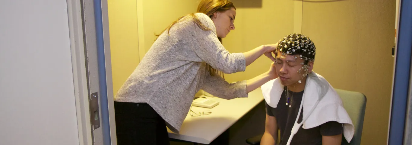 person engaging in a research study